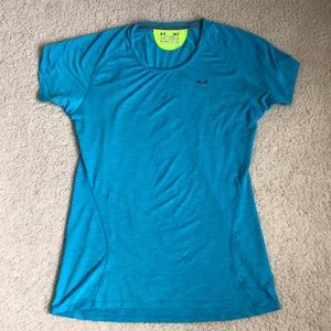 Under Armour blue running shirt